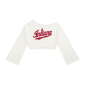 Indiana Classic Off-Shoulder Sweatshirt