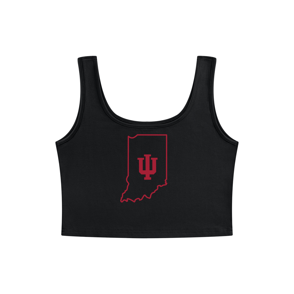 Indiana Trident Cropped Tank Top