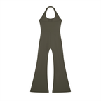 Trident Halter Flared Jumpsuit