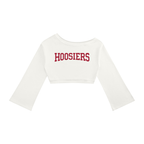 Hoosiers Off-Shoulder Sweatshirt