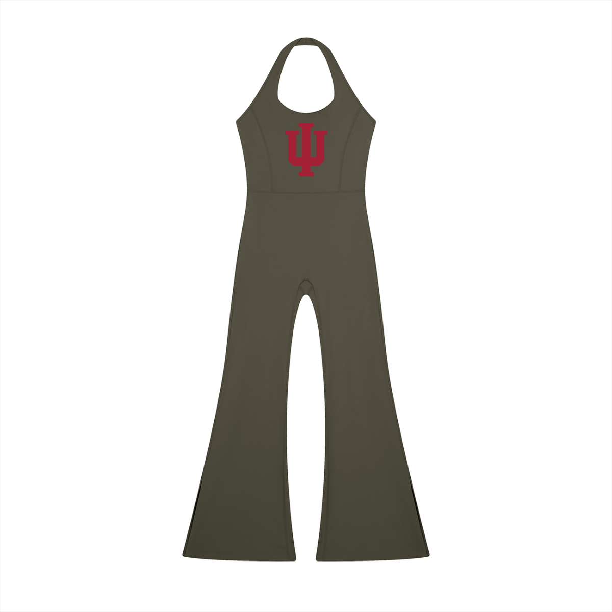Trident Halter Flared Jumpsuit