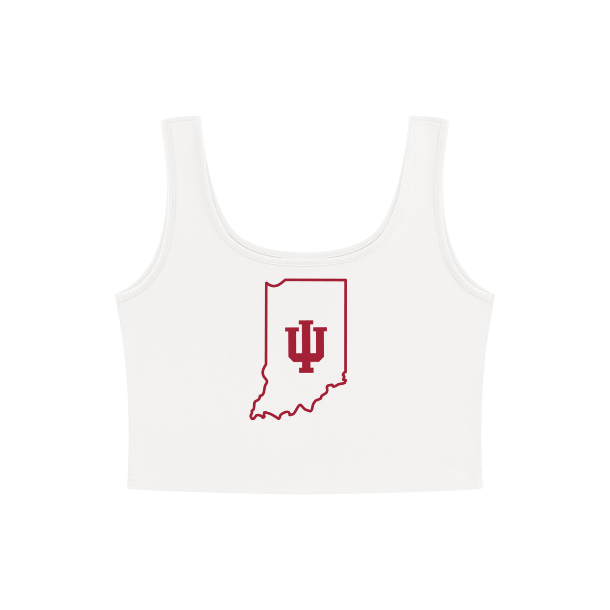 Indiana Trident Cropped Tank Top
